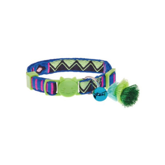 Fb Collar Gato Bohemian Verde  FERRIBIELLA