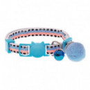 Fb Collar Gato Snowball Azul Claro  FERRIBIELLA