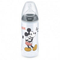 NUK Mickey Fc +pp Latex Baby Bottle 6+ 300 Ml