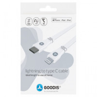 GOODIS C94 Cable (usb - Lightning - 1.8 M - White)