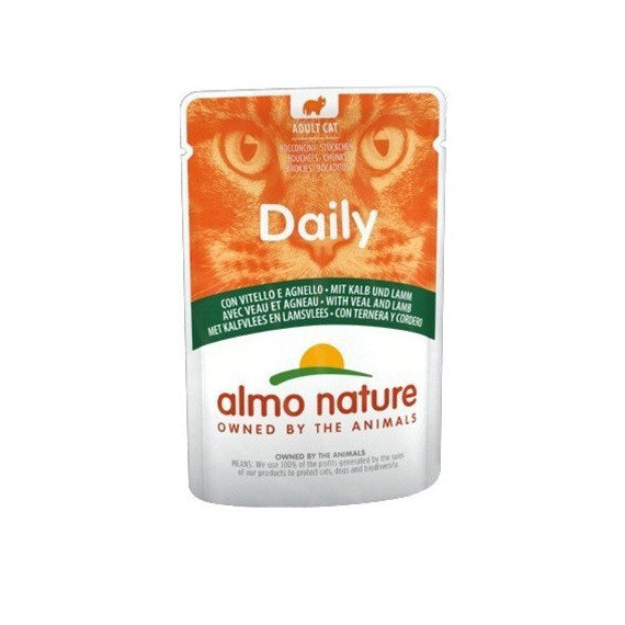 An Cat Daily Tern/cord Snacks 70 Gr ALMO NATURE