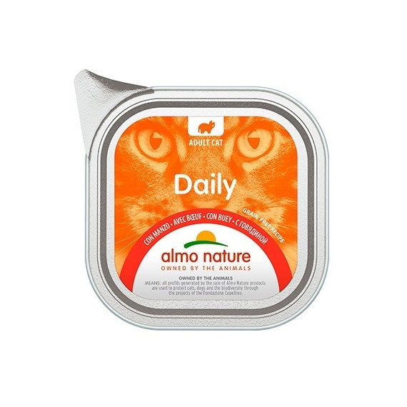 An Cat Daily Mousse Beef 400 Gr ALMO NATURE