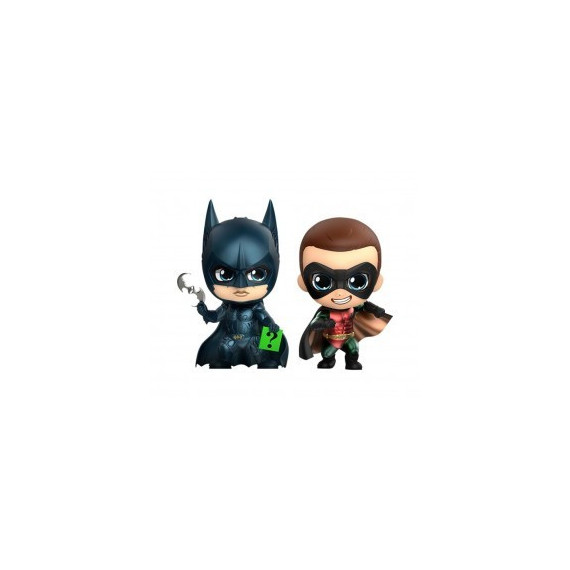 Figura Batman & Robin  Cosbaby Batman Forever  HOT TOYS