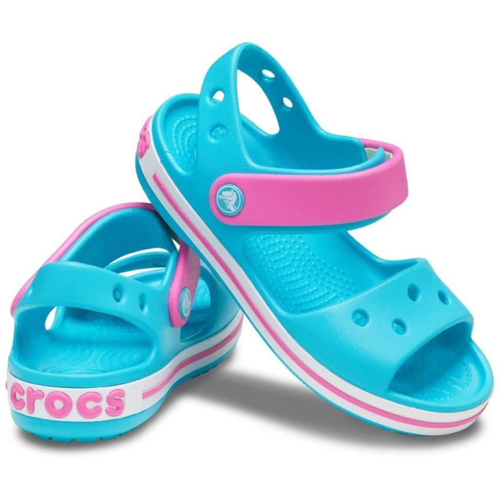 CROCS Sandal K Sandalias de Niños Crocband™ Sandal K (turquesa-fucsia) -  Guanxe Atlantic Marketplace