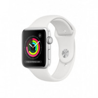 RENEWD Apple Watch Series 3 Plata/blanco 38MM (RND-W32238)