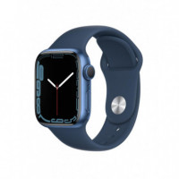 Apple Watch Series 7 GPS 45MM Azul - Sport Band Azul (MKN83BS/A)  APPLE