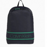 Striped Logo Round Backpack CALVIN KLEIN