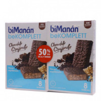 BIMANAN Barra Chocolate Crujiente 8U 2ª UD.50%