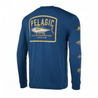 Aquatek Game Fish Navy T-shirt PELAGIC