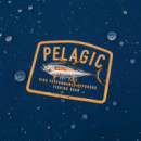 Camiseta Aquatek Game Fish Navy  PELAGIC