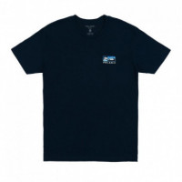 Camiseta Torn Icon Dorado Azul Premium  PELAGIC