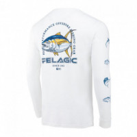 Aquatek Flying Yellowfin Tuna PELAGIC T-Shirt