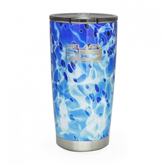 Vaso Termo Nuevo Dorado Blue PELAGIC