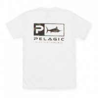 PELAGIC White Deluxe Camo T-Shirt