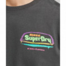Camiseta de Manga Corta de SUPERDRY