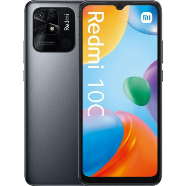 Smartphone XIAOMI Redmi 10C 6.71 Fhd Octa 4GB/128GB/50MPX/NFC/4G Grey