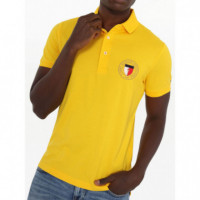 Crest Chest Slim Polo  TOMMY HILFIGER