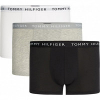3P Trunk White/heather Grey/white/black  TOMMY HILFIGER