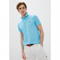 Recycled Mesh-ssl-knt French Turquoise  RALPH LAUREN