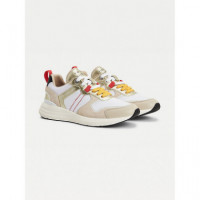 Metallic Casual Retro Runner Classic Bei  TOMMY HILFIGER