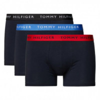 3P Trunk Wb Black/top Water/primary Red  TOMMY HILFIGER