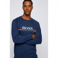 Authentic Sweatshirt 10208539 10 Dark Bl  HUGO BOSS