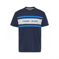 Camiseta Tommy jeans branded azul marina