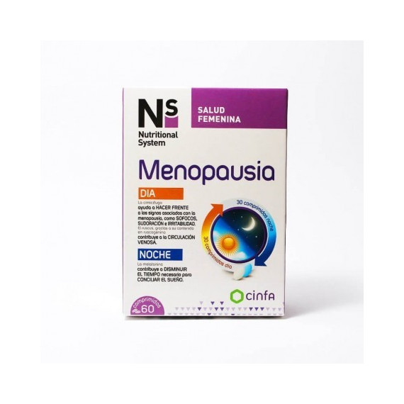 N+s Menopausia Dia y Noche 60 Comp  CINFA