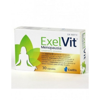 Exelvit Menopausa 30 caps EXELTIS HC