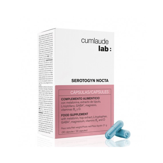 Cumlaude Lab: Serotogyn Nocta 30 Capsulas  CUMLAUDE LAB