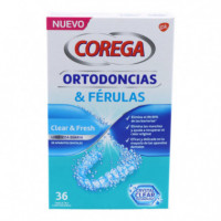 COREGA Ortodoncias & Ferulas 36 Tabletas Limpiad