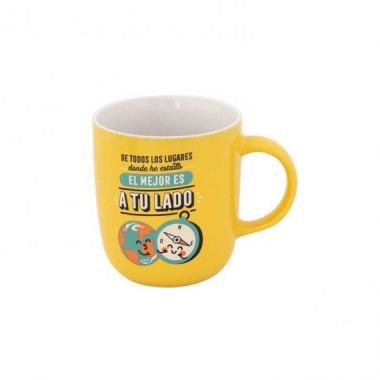 MR. WONDERFUL - Mug - Of All the Places I've Been the Best Is By Your Side
