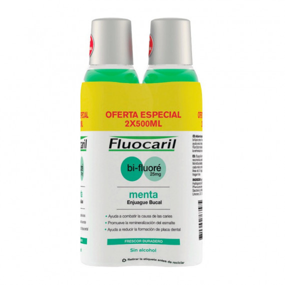 FLUOCARIL Bi-fluore Colutorio con Fluor Pack 500