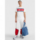 Tjm Branded Tommy Tee White  TOMMY JEANS
