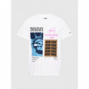 Tjm Photo Nyc Tee White TOMMY JEANS