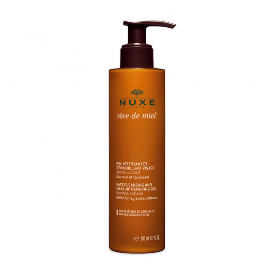 Face Cleansing And Make-up Removing Gel Rêve de Miel  NUXE
