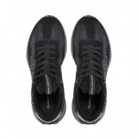 Gant Sneakers Nylon Rips Suede Black