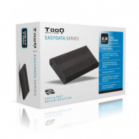 Caja Externa TOOQ TQE-2524B Hdd 2.5 Sata USB 3.0 Black