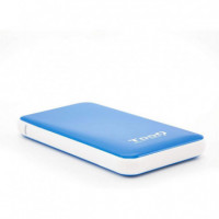 Caja Externa TOOQ TQE-2528B Hdd 2.5 Sata USB 3.1 GEN1 Ssd Blue