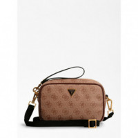 Vezzola Small Necessaire Beige/brown GUESS