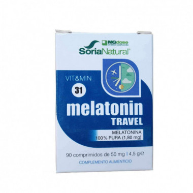 SORIA NATURAL Melatonin Travel 50MG 90 Comp
