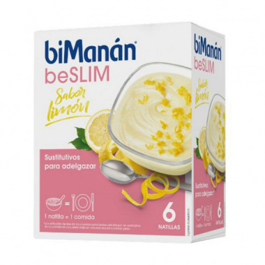 Bimanan 6 Natillas Sabor Limon 50 G  NUTRITION & SANTE