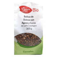 EL GRANERO Bolitas de Quinoa con Agave y Cacao 300 Gr