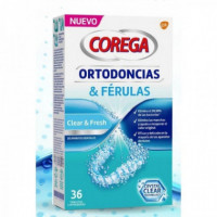 Corega Ortodoncias & Ferulas 36 Tabletas Limpiadoras  GSK CH