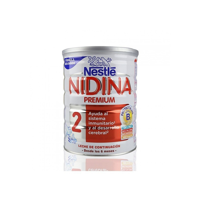 Nidina 2 Premium Leche de Continuación, 800 g