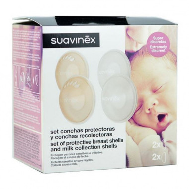 SUAVINEX Coquilles de protection + Set de collection 6 U
