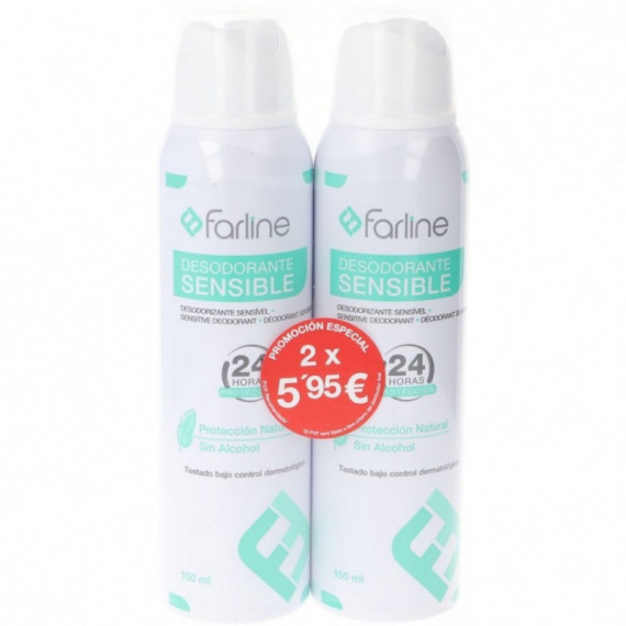 FARLINE Desodorante Duplo Spray 150ML+150ML