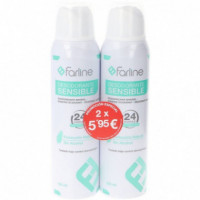 Farline Desodorante Duplo Spray 150ML+150ML  COFARES