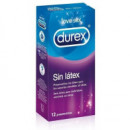 DUREX Profilacticos sin Latex 12UN