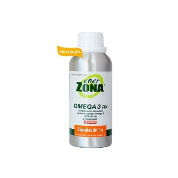 Enerzona Omega 3 Rx 240 Caps 1GR  ENERVIT NUTRITION